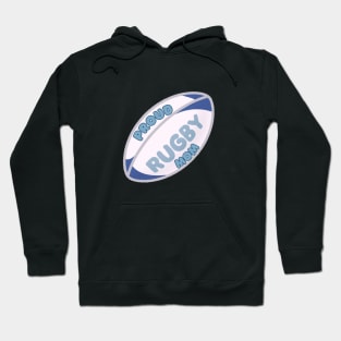 Proud Rugby Mom Hoodie